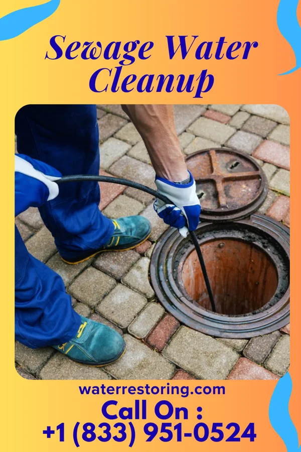 Sewage Water Cleanup in Balsam Lake, WI